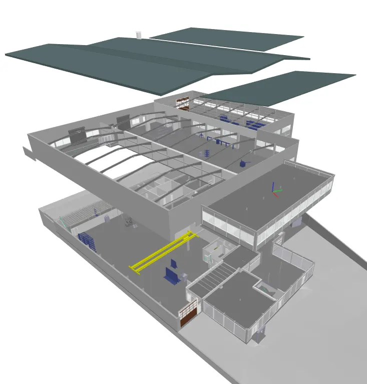 Maquette IFC dans un viewer gratuit pour exploitation autonome par le client