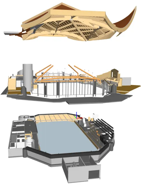 Maquette IFC 4.3 eclatee