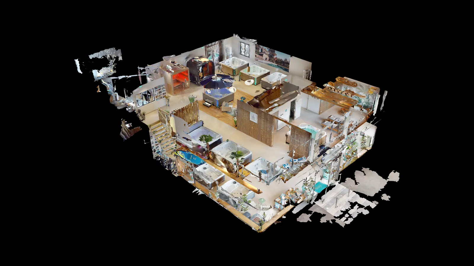 Apercu 3D de la visite virtuelle