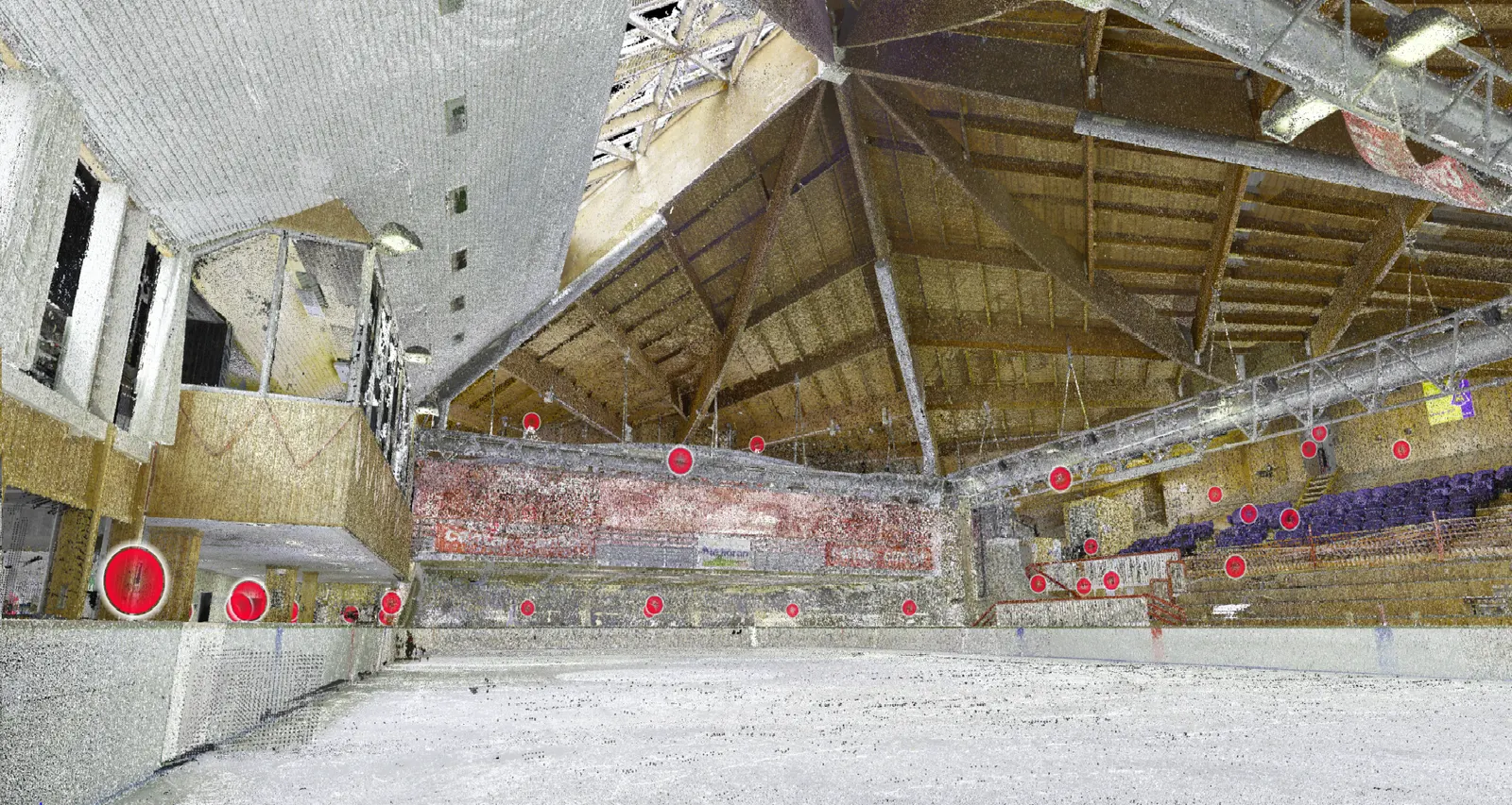 Relevé scanner 3D, numérisation